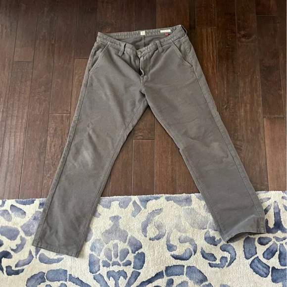 AGAVE DENIM Gray Slim Trouser
